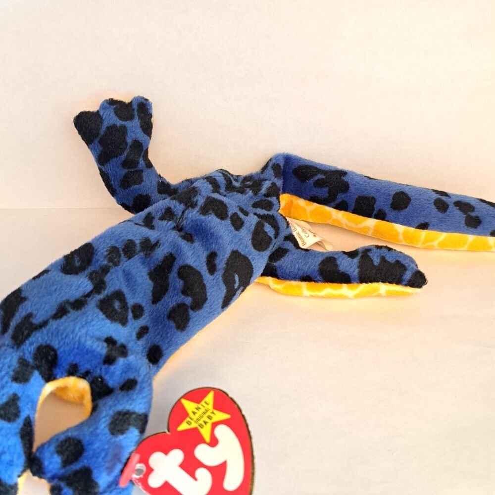 NEW Vintage Ty Beanie Baby - LIZZY the Lizard (13 Inch) with TAGS - Picture 4 of 7